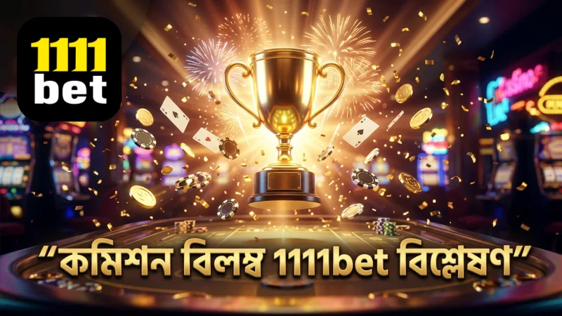 কমিশন পেমেন্ট বিলম্বের আসল কারণ বুঝতে 1111bet জরুরি