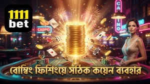 সঠিক কয়েন ব্যবহারে বোম্বিং ফিশিং খেলার নিরাপত্তা নিশ্চিত হয়।