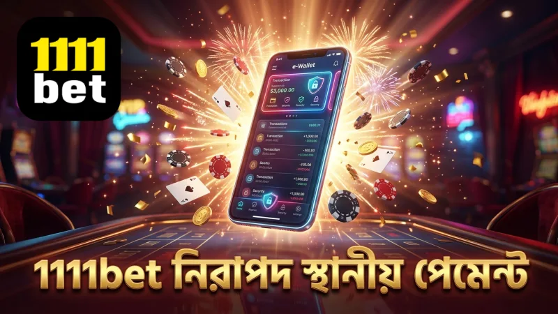 1111bet প্ল্যাটফর্মে স্থানীয় পেমেন্ট সুবিধাগুলো নিরাপদ ও দ্রুত।