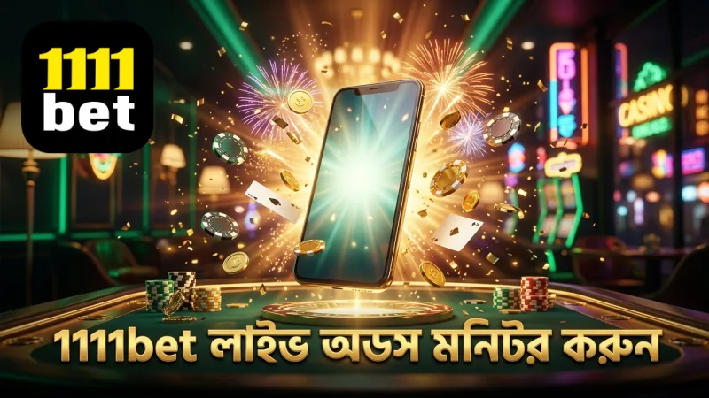 লাইভ অডস পরিবর্তন মনিটর করে বাজি ধরুন 1111bet দিয়ে উন্নত ফল পান