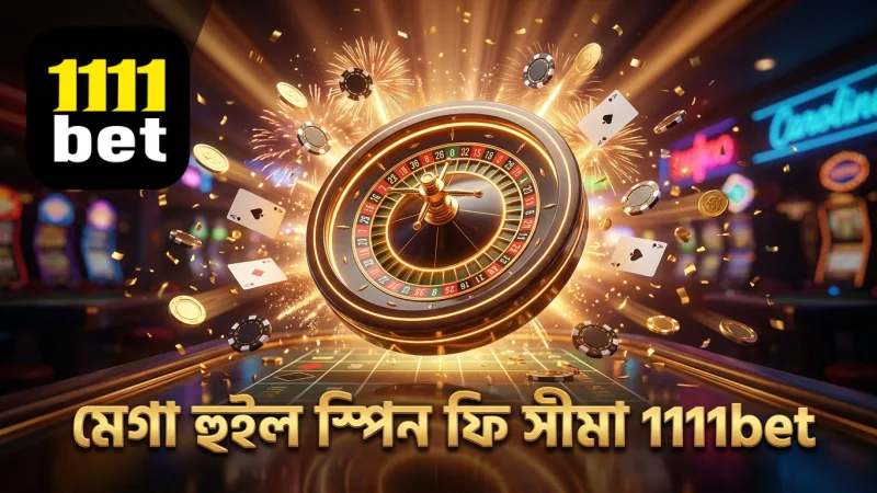 মেগা হুইল স্পিনে বেটের ফি ও সীমা স্পষ্টভাবে নির্ধারিত।