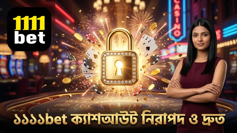 1111bet-এর ক্যাশআউট সুবিধা নিরাপদ আর দ্রুত লেনদেন নিশ্চিত করে