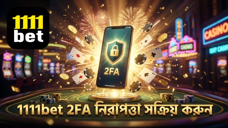1111bet অ্যাকাউন্ট সুরক্ষায় 2FA ব্যবহার অপরিহার্য