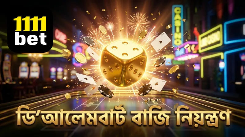 ডি'আলেমবার্ট সিস্টেম ধৈর্য ধরে বাজি নিয়ন্ত্রণে সহায়ক।