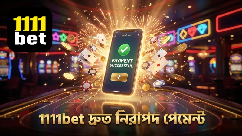 1111bet এ দ্রুত ও নিরাপদ স্থানীয় পেমেন্ট সুবিধা নিন