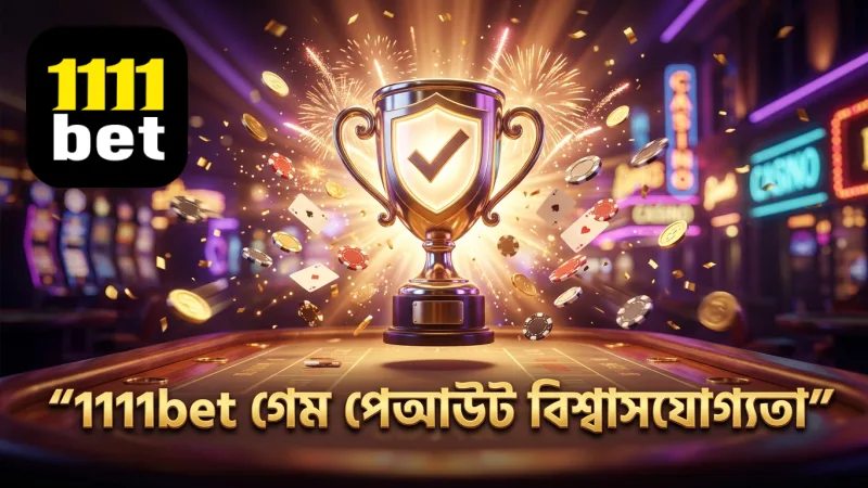 গেমের পেআউট গতি ও স্বচ্ছতায় 1111bet-এর পরীক্ষা বিশ্বাসযোগ্যতা বাড়ায়