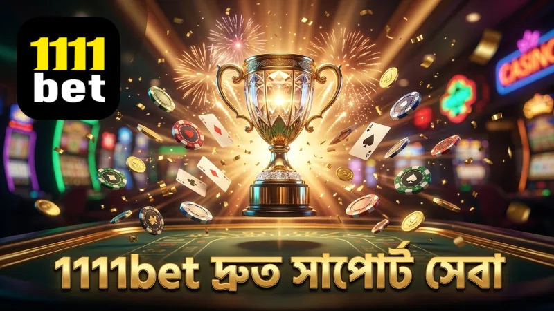 লাইভ চ্যাট ও ইমেলে দ্রুত সাড়া দেয় 1111bet সাপোর্ট।