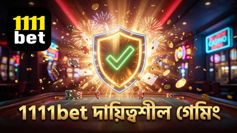দায়িত্বশীল গেমিং নীতিমালা মেনে 1111bet এ নিরাপদ থাকুন